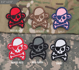 Skullmonkey - Morale Pirate Patch - Tactical Outfitters