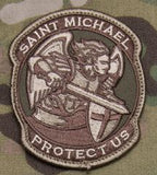 Saint Michael Modern Morale Patch - Tactical Outfitters