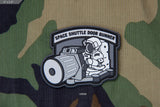 SPACE SHUTTLE DOORGUNNER PVC MORALE PATCH - Tactical Outfitters