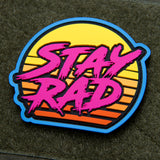 STAY RAD SUNSET PVC MORALE PATCH - Tactical Outfitters