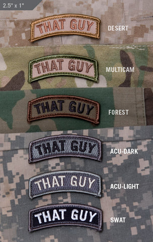 THAT GUY MORALE PATCH TAB - Tactical Outfitters
