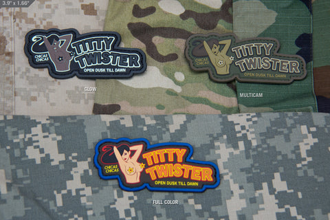TITTY TWISTER PVC MORALE PATCH - Tactical Outfitters