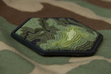 TOPO MAP 1 PVC MORALE PATCH - Tactical Outfitters