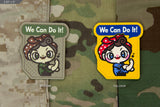 WE CAN DO IT CUTE PVC MORALE PATCH - Tactical Outfitters